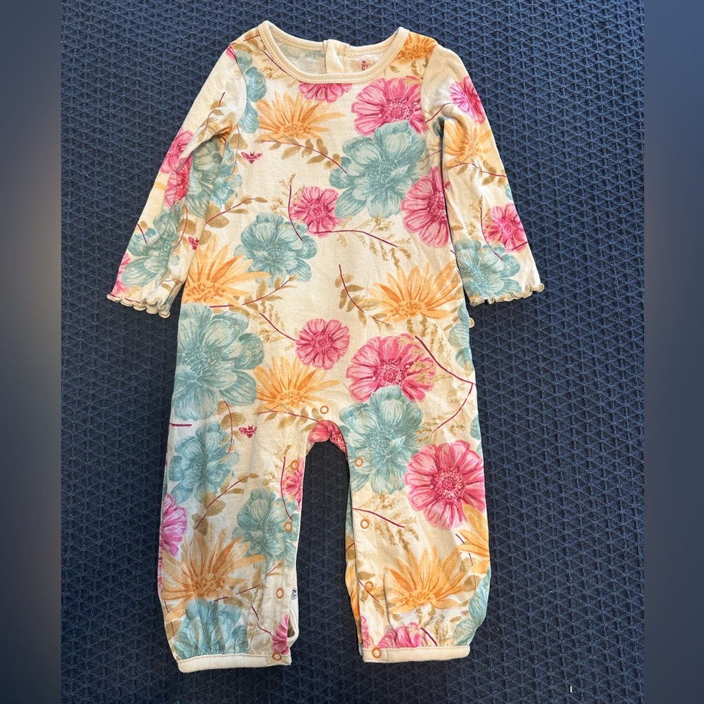 Burt's Bees Mountain Floral Print One Piece
